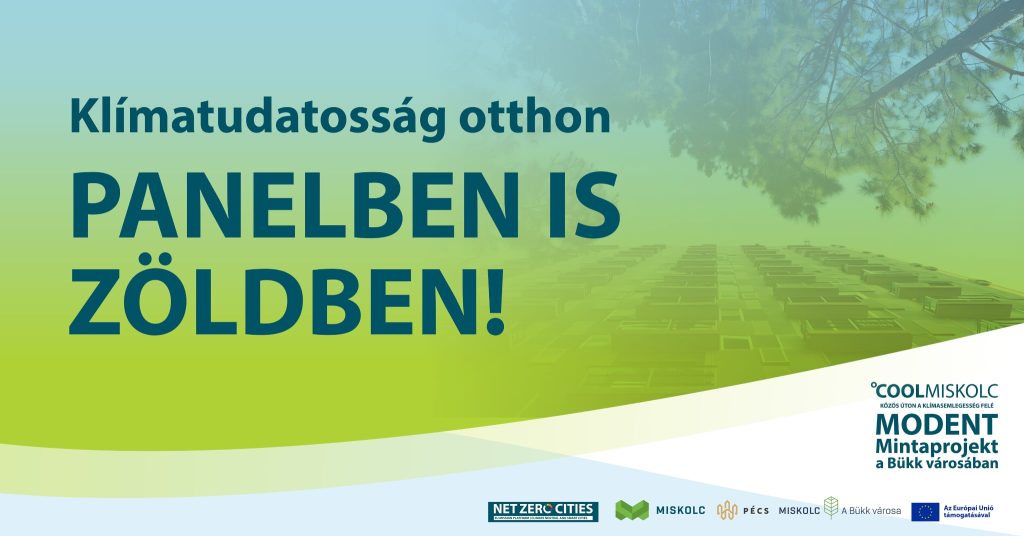 Klímatudatosság otthon / Panelben is zöldben!